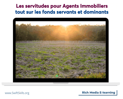 Les servitudes pour l'agent immobilier - tout sur les fonds servants et dominants